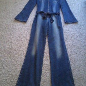 denim jumpsuit